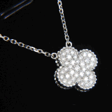 Fashion Synthetic Diamond Flower Shape Jewelry