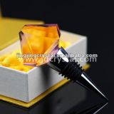 Crystal Glass Diamond Frame Wine Stopper