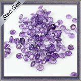 Hot Sale Round Shape Natural Amethyst Stone