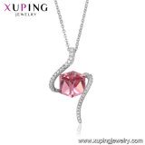 43594 Xuping Fashion Shinny Cube Crystals From Swarovski Beautiful Women Necklace Jewelry