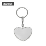 Bestsub Heart Shaped Zinc Alloy Key Ring (YA96)