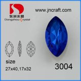 Wholesale Big Size Capri Blue Crystal Stone for Jewelry Making