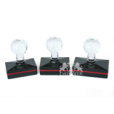 Crystal Handle Flash Stamps 30*40mm