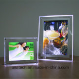 Indoor on Desk Crystal Acrylic Publicidad Caja De Luz Advertising LED Light Box