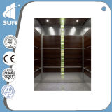 Capacity 630kg Hairline Stainless Steel Residential Elevator