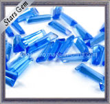 Blue Trapezoid Shape Glass Beads for Jewelry