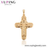 33777 Supply Angel CZ 18K Gold Plated Necklace Pendant