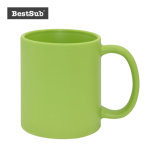 B11c-Flg Bestsub Sublimation 11oz Full Color Mug (Frosted, Light Green)