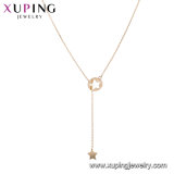 44398 Xuping Fashion Special Price 18K Gold Color Necklace