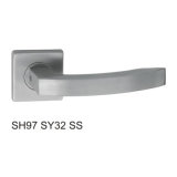 Stainless Steel Hollow Tube Lever Door Handle (SH97SY32 SS)