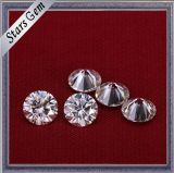 Round Shape White Color 6.5mm 1 Carat Brilliant Cut Moissanite Diamond