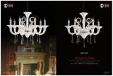 White & Simple European Crystal Chandelier Light