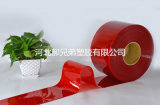 Transparent Red PVC Strip Curtain