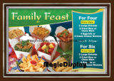 Advertising LED A2 Crystal Light Box Frame