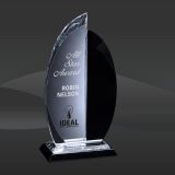 Black Beacon Peak Crystal Award (CD-3081, CD-3082, CD-3083)