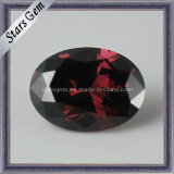 Fashion Garnet Jewelry Faceted Gemstone Loose CZ Stones