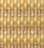 Golden Color Decoration Crystal Mosaic Tile Ma-GS1028