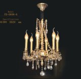 Classical Elegance Hotel Crystal Pendant Chandelier Lamp (FD-0698-6)