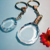 China Factory Wholesale Custom Crystal Keychain