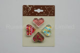 Heart Shape Glass Acrylic Fridge Magnet