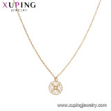 44401 Xuping Fashion 18K Gold Color Thin Necklace