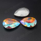 Drop Crystal Beads 18X25mm Crystal Vitrail Medium Color Faceted Gemstones Wholesale