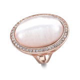 Popular Jewelry Big Stone Gold Ring for Women