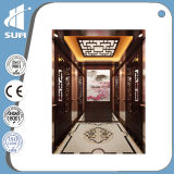 Residential Elevator of Speed 1.5m/S with Luxury Decoration