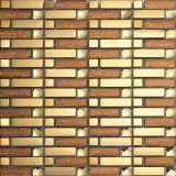 Home Decoration Golden Glass Art Mosaic (VMW3905)