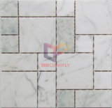 White Marble Stone Mosaic Tile (CFS966)