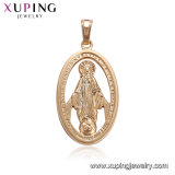 32035 Fashion Cool Gold-Plated Imitation Jewelry Pendant in Alloy