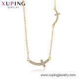 44530 Fashion Hot Sales 18K Gold Zirconia Maria Jewelry Necklace