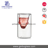 1oz Cutomized Shaped Double Wall Glass Cup