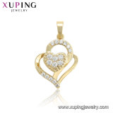 33804 Fashion 14K Gold Delicate Pendant Plated with a Wowan