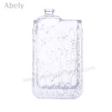 3.4FL. Oz Glass Perfume Bottle with Elegant Rain Drop Decorative