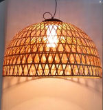 Country Style Natural Rattan Indoor Pendant Lamp