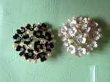 Fashion Accessories Brooch by Handmade Diamond Bead (SP-223-1)