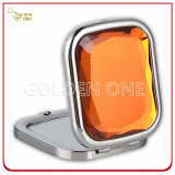 Bling Crystal Decoration Folding Square Make up Mirror