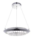 Modern 30W LED Acrylic and Crystal Pendant Lamp (LED-15105P)