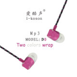 Double Color Portable Order Earphone for MP3