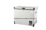 12V 24V Mobile Stainless Steel Chest Fridge Mobile Solar Fridge Camping Fridge Portable Fridge DC Refrigerator Bd/Bc-120L