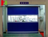 Self-Control Rolling Shutter Industrial Door with PVC Fabric (Hz-H581)