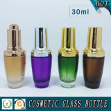 30ml Colorful Cosmetic Glass Lotion Bottle and Glass Dropper Bottle