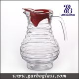 1.7L Duckbilled Water Drinking Pitcher /Glass Jug with Color Lid (GB1113F)