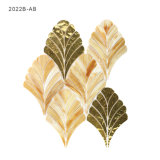 New Design Home Kitchen Decoration Gold Art Glass Mosaic Tiles