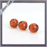 Garnet Color 12mm Crystal Glass Ball