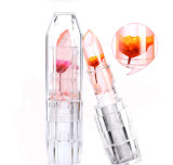 6 Colors Flower Jelly Crystal Long Lasting Wholesaler Allochroic Moisturizing Lipstick