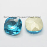 Aquamarine Square Crystal Fancy Stones