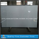 Artificial Pure White Quartz, Sparkles Quartz Stone Slabs, Carrrara Quartz