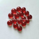 China Alibaba Wholesale Decorative Red Glass Pebbles